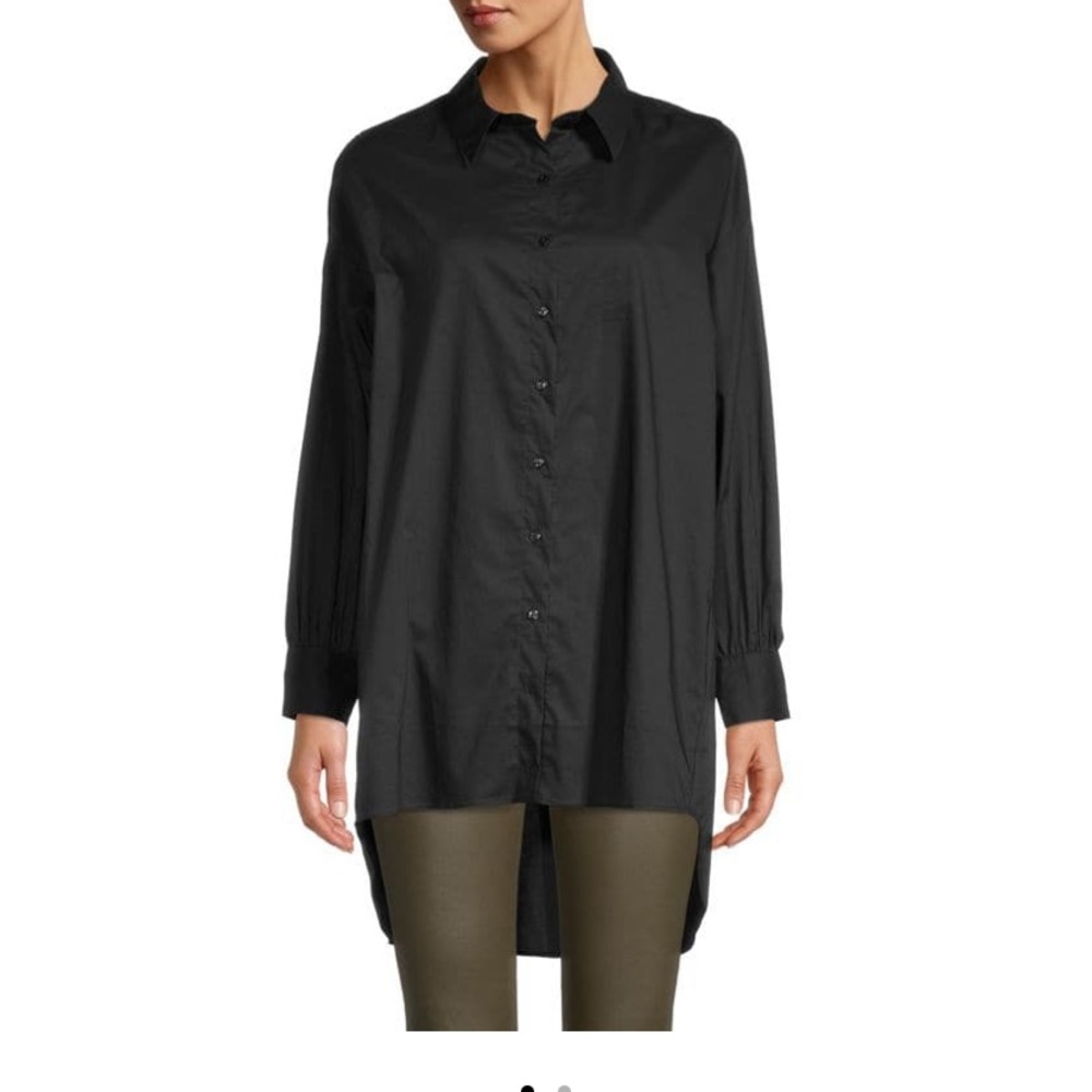 Walter Baker hi-low shirt